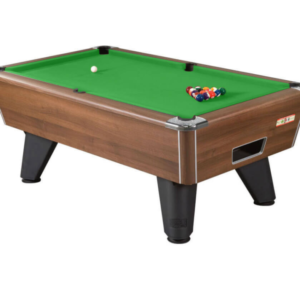 New 7x4 Walnut Supreme Winner Free Play Pool Table